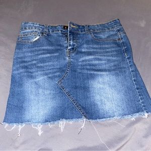 Jean Skirt